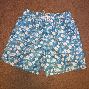 Peanuts Snoopy Surfboard Swimsuit, Size Small